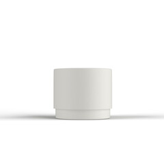 Cosmeitc Cream Jar 3D Rendering