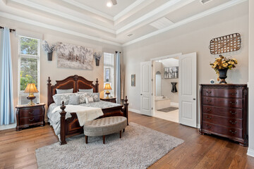 Luxury home bedroom