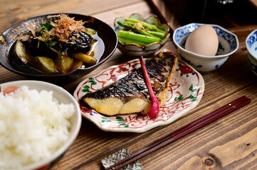 さわらの西京漬定食