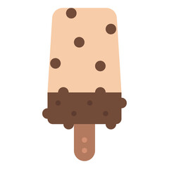 popsicle dessert summer chocolate icon