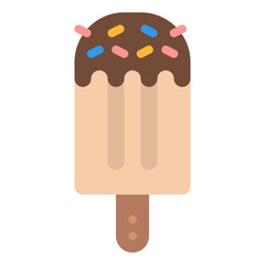 popsicle ice pop milkshake stick icon