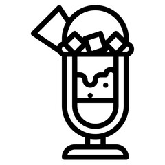 ice cream summer dessert matcha icon