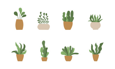 plants illustration vector for nature resources