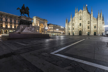 Fototapeta na wymiar Milan Cathedral Duomo
