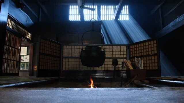 妻籠宿の光芒