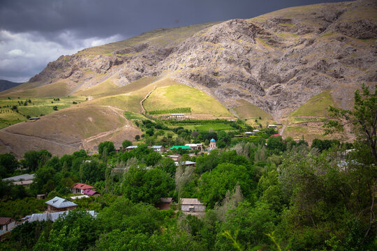 The village of Hazrati Bashir in Uzbekistan.