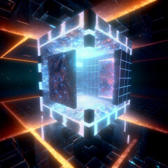 explosion cube