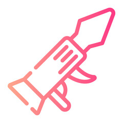 bazooka gradient icon
