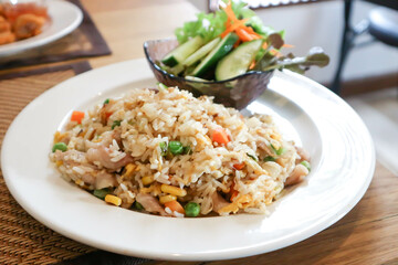 stir fried rice or fried rice with egg