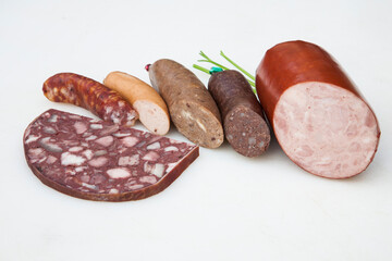  sausages handmade by the butcher