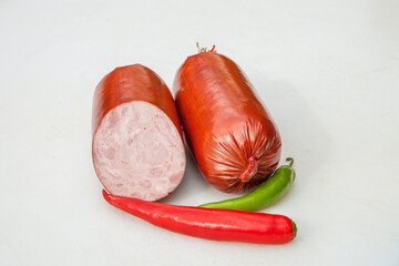  sausages handmade by the butcher
