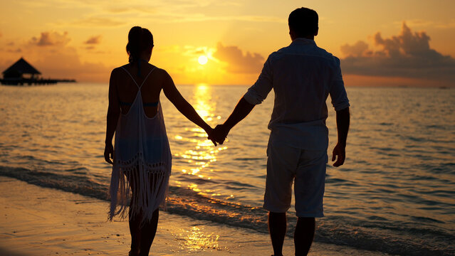 Cropped Image Of Couple Holding Hands
