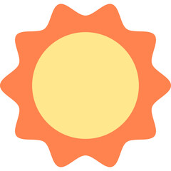 Sun Vector Illustration (4)