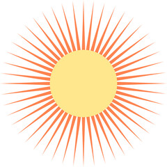 Sun Vector Illustration (5)