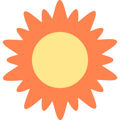 Sun Vector Illustration (8)