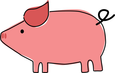 illustartion Pig