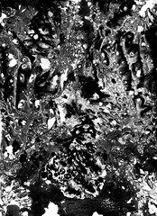 Abstract Ink Marbling Experiment 28. Great as an overlay and as a background for psychedelic and surreal images. 