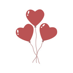 Collection of Valentine's Day Elements for template design