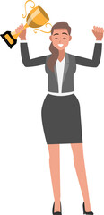 lifestyle business woman character set ,Vector illustration