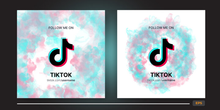 Tiktok Shop Follow Me Business Page Promotion Banners And Social Media Post Template 