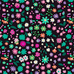 Fototapeta na wymiar ditsy floral pattern