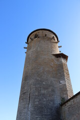 Round tower of the castle