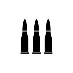 Bullet projectile logo