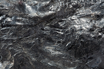 Obraz na płótnie Canvas surface of coal
