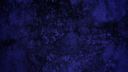 creepy themed wall background, old wall graffiti with crack art in blue, peeling wall surface with old wall scratches