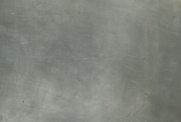 Aluminium sheet. Texture. Scratches. Copy space. 