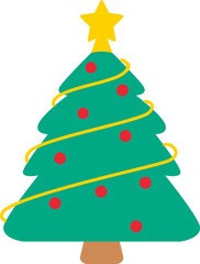 Christmas Day Element Vector