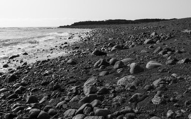 Black beach in Lanzarote