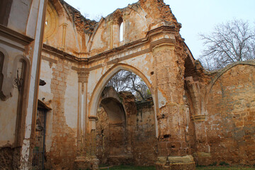 Fototapeta na wymiar Ruinas del Monasterio de Piedra.