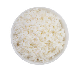 bowl full of rice on transparent png