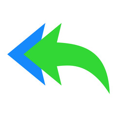 Reply Flat Icon