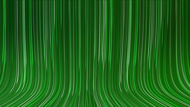 green line motion background animation