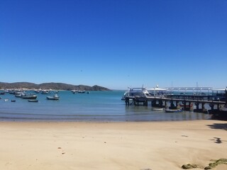 pier at the beach in Buzios