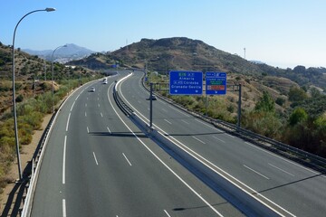 Autopista de Circunvalación de Málaga capital, Andalucía, España