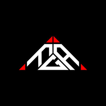 FGA letter logo creative design with vector graphic, FGA simple and modern logo.