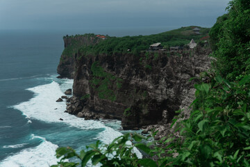Massive Sea Cliffs and Crashing Waves