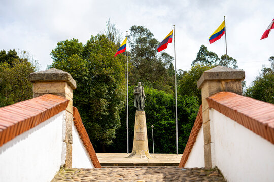 tourist places of interest Boyaca bridge, Colombia