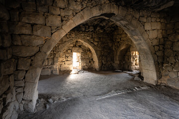 Qasr Al Azraq Interior of TE Lawrence of Arabia Quarters Room