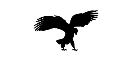bald eagle silhouette