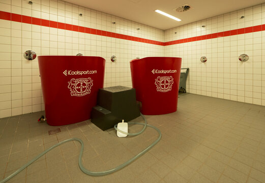 Sauna Area At Bayarena - The Official Playground Of FC Bayer Leverkusen