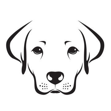 Image of a dog labrador design isolated on transparent background. Pet. Animals.