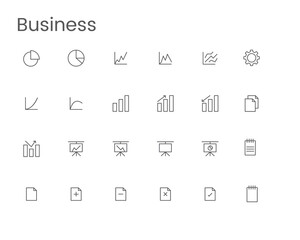 bussines icon for personal and company 