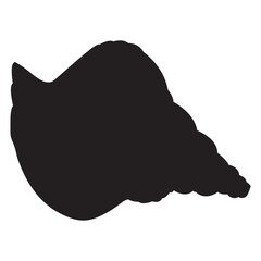 conch trumpet icon desgn vector