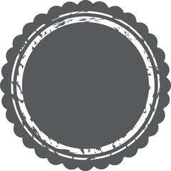 vector illustration of gray colored award banner