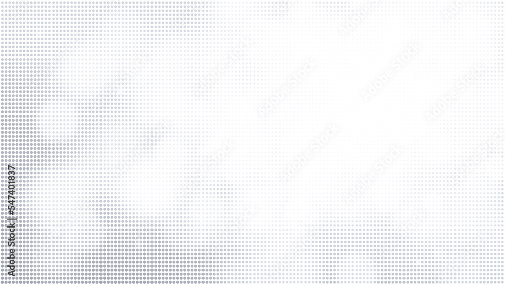 Poster abstract gray halftone pattern on white background with copy space. dotted pattern for template, bro