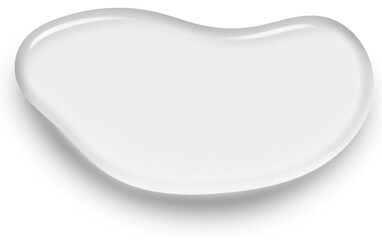 transparent water drop
